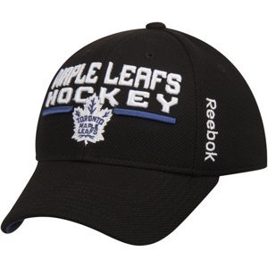 Toronto Maple Leafs čepice baseballová kšiltovka Locker Room 16 black Reebok 33623