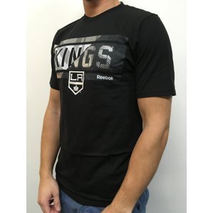 Los Angeles Kings pánské tričko Freeze Stripe black Reebok 36308