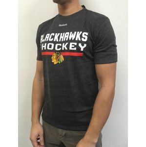 Chicago Blackhawks pánské tričko Locker Room 2016 black Reebok 37184