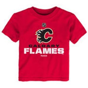Calgary Flames dětské tričko NHL Clean Cut red Reebok 38324