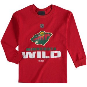 Minnesota Wild dětské tričko s dlouhým rukávem NHL Clean Cut Reebok 39922