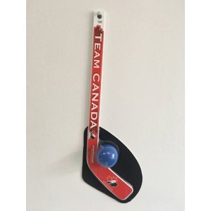 Hokejové reprezentace plastová minihokejka Canada team Sher-Wood Hat Trick 41733