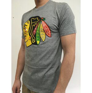 Chicago Blackhawks pánské tričko 47 Brand Club Tee grey 47 Brand 42597