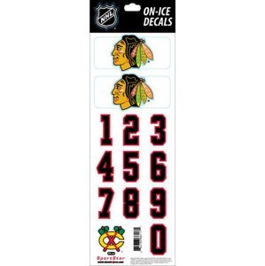 Chicago Blackhawks samolepky hockey helmet Decals 54861