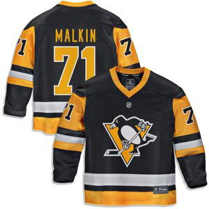 Pittsburgh Penguins dětský hokejový dres grey #71 Evgeni Malkin Replica Home Jersey Fanatics Branded 60093