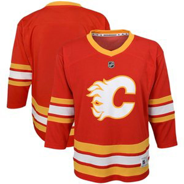 Calgary Flames dětský hokejový dres red Replica Home Jersey Fanatics Branded 60144