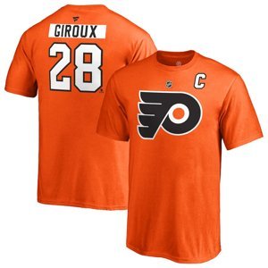 Philadelphia Flyers dětské tričko orange #28 Claude Giroux Stack Logo Name & Number Fanatics Branded 61353