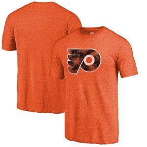 Philadelphia Flyers pánské tričko orange Primary Logo Distressed Fanatics Branded 61785