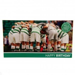 FC Celtic narozeninové přání Birthday Card Huddle z01carceh