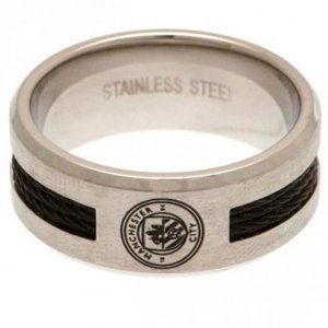 Manchester City prsten Black Inlay Small o40srimcna