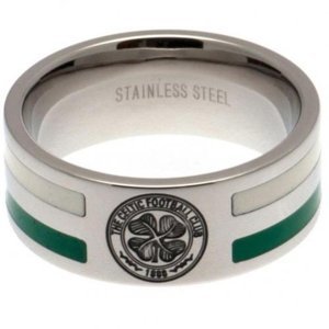 FC Celtic prsten Colour Stripe Ring Medium o38srcceb