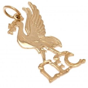 FC Liverpool zlatý přívěšek 9ct Gold Pendant Livebird o28goplvlb