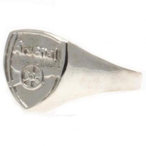FC Arsenal prsten Silver Plated Crest Medium o02sprarb