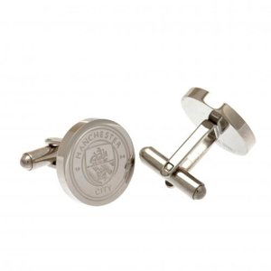 Manchester City manžetové knoflíčky Stainless Steel Cufflinks CR m12cscmcn