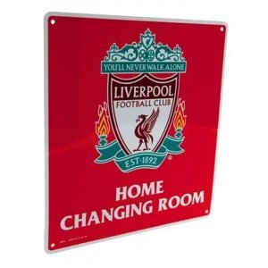 FC Liverpool cedule na zeď Home Changing Room Sign f50homlv