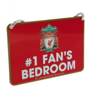 FC Liverpool značka do ložnice Bedroom Sign No1 Fan f36bsnlv