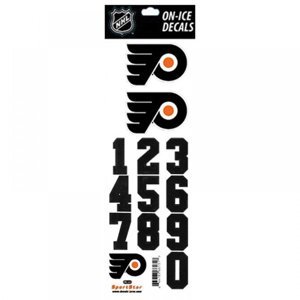 Philadelphia Flyers samolepky na helmu Decals 64636