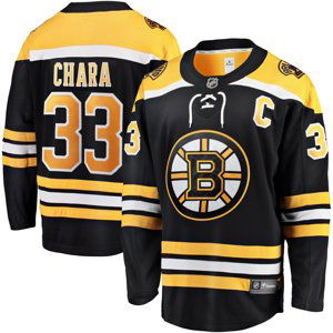 Boston Bruins hokejový dres black #33 Zdeno Chara Breakaway Alternate Jersey Fanatics Branded 65326