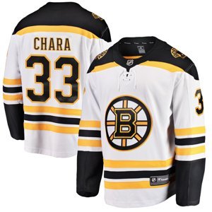 Boston Bruins hokejový dres white #33 Zdeno Chara Breakaway Alternate Jersey Fanatics Branded 65344