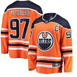 Edmonton Oilers hokejový dres #97 Connor McDavid Breakaway Alternate Jersey Fanatics Branded 65500