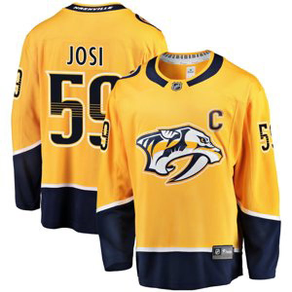 Nashville Predators hokejový dres #59 Roman Josi Breakaway Alternate Jersey Fanatics Branded 65644