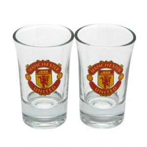 Manchester United panák štamprle 2pk Shot Glass Set 23741