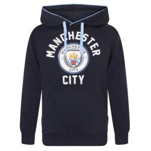 Manchester City pánská mikina s kapucí SLab Graphic navy 25886