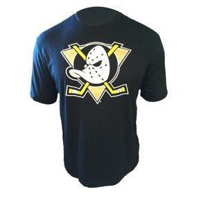 Anaheim Ducks pánské tričko black Core Logo Tee Levelwear 67268