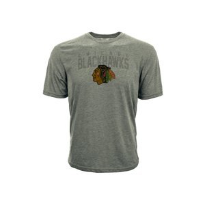 Chicago Blackhawks pánské tričko grey Shadow City Tee Levelwear 67553