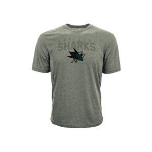 San Jose Sharks pánské tričko grey Shadow City Tee Levelwear 67571