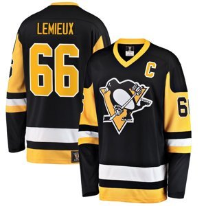 Pittsburgh Penguins hokejový dres #66 Mario Lemieux Breakaway Heritage Jersey Fanatics Branded 67709