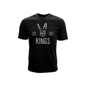 Los Angeles Kings pánské tričko black Overtime Tee Levelwear 67457