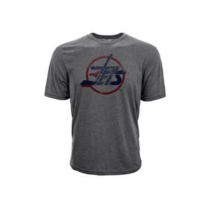 Winnipeg Jets pánské tričko grey Retro Tee Levelwear 67502