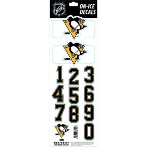 Pittsburgh Penguins samolepky na helmu Decals 69302