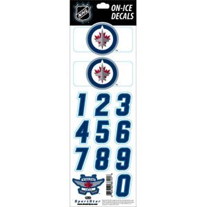 Winnipeg Jets samolepky na helmu Decals 69326