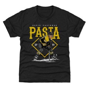 Boston Bruins dětské tričko David Pastrnak #88 Pasta WHT 500 Level 70364