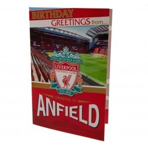 FC Liverpool narozeninové přání Pop-Up Birthday Card x65cpoliv