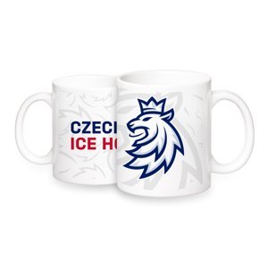 Hokejové reprezentace hrníček Czech Ice Hockey logo lion pattern ČH 74027