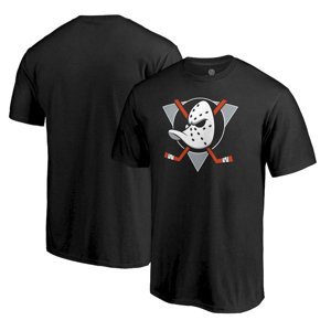 Anaheim Ducks pánské tričko Alternate Logo black Fanatics Branded 75029