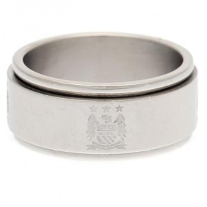 Manchester City prsten Spinner Ring Medium EC m60rspmacb