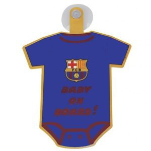 FC Barcelona mini body do auta Baby On Board Sign d80hanbar