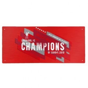 FC Liverpool cedule na zeď Champions Of Europe Street Sign g20ssilivch