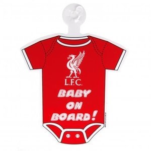 FC Liverpool mini body do auta Baby On Board Sign d80hanliv