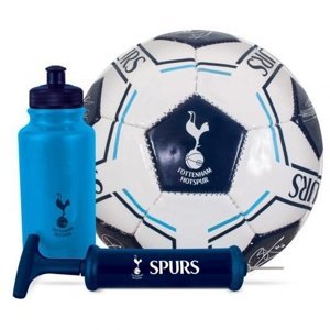 Tottenham Hotspur fotbalový set water bottle - hand pump - size 5 ball d15sgutot