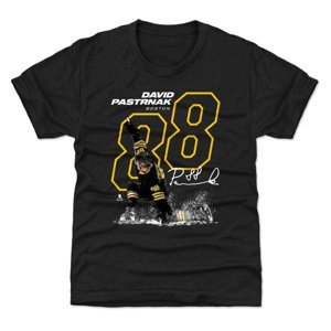 Boston Bruins dětské tričko David Pastrnak #88 OUTLINE 500 Level 500 Level 77138