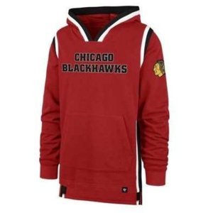 Chicago Blackhawks pánská mikina s kapucí 47 Layup Pullover 47 Brand 77339