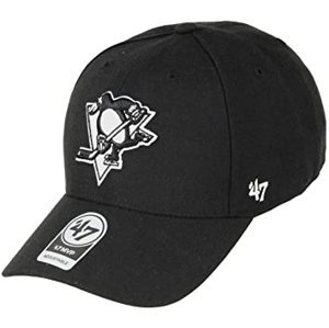 Pittsburgh Penguins čepice baseballová kšiltovka MVP Black/Grey 47 Brand 78554