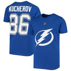 Tampa Bay Lightning dětské tričko Nikita Kucherov #86 Name Number Outerstuff 79022