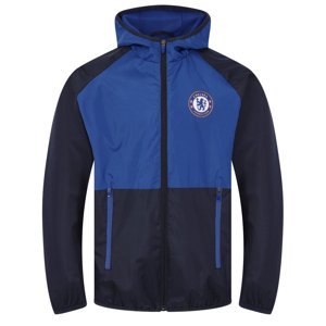 FC Chelsea pánská bunda s kapucí shower navy royal 32018