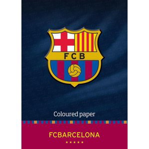 FC Barcelona barevné papíry Euco A4 32816